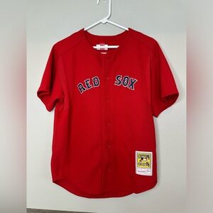 100% Authentic Mitchell & Ness David Ortiz 2004 Boston Red Sox BP Jersey Sz 40 M